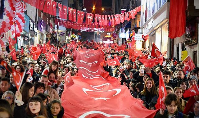Binlerce Giresunlu Cumhuriyet Yürüyüşünde Buluştu