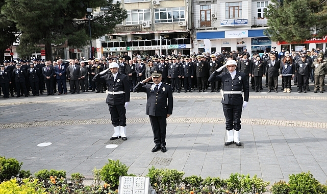 Türk Polis Teşkilatının 178. kuruluş yıl dönümü Samsun ve çevre illerde kutlandı