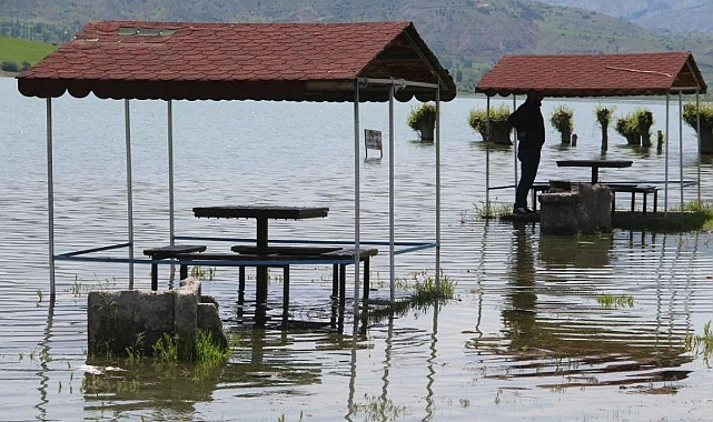 Kılıçkaya Barajı’nda su seviyesi yükseldi