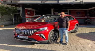 Bulancak'ta ikinci Togg sahibine teslim edildi