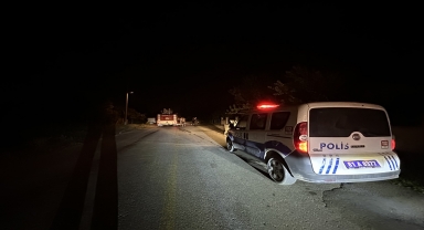 Düzce'de park halindeki kamyonet yandı