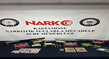 Kastamonu'da uyuşturucu operasyonunda bir zanlı tutuklandı