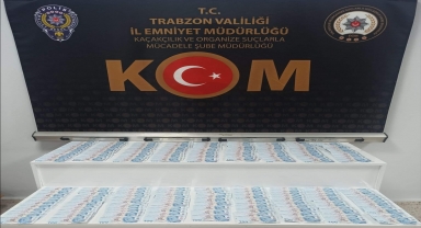 Trabzon'da sahte para operasyonu düzenlendi