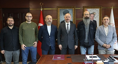 Ajans Muhabirlerinden, Vali Serdengeçti'ye Ziyaret