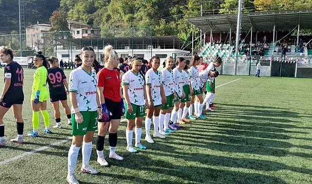 Giresun Sanayispor Kadınlar 1. Lig'de Ünyespor İle 1-1 Berabere Kaldı