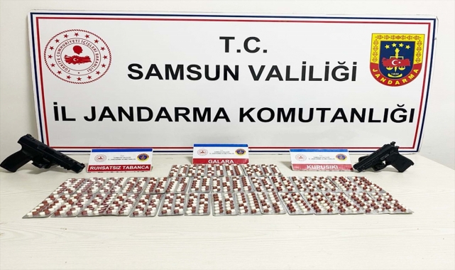 Samsun'da uyuşturucu operasyonunda 3 zanlı yakalandı