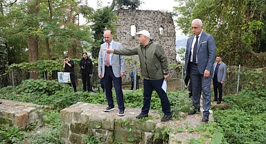 Vali Serdengeçti’den Ada’da İnceleme