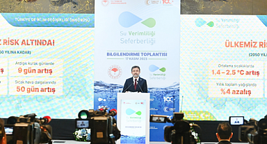 Bakan Yumaklı’dan “suyu verimli kullanma” çağrısı!