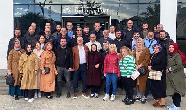 Başkan Emür, temayüle katıldı