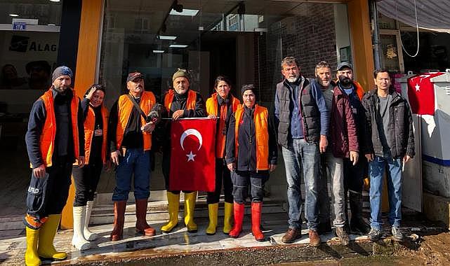 Giresun AFAD Gönüllüleri Ereğli'de