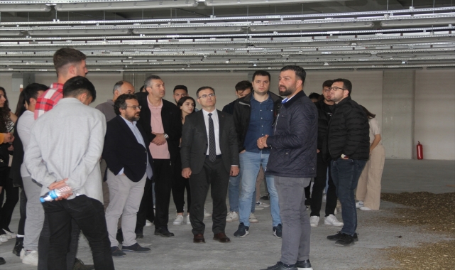 Havza ve Ladik Meslek Yüksekokulu öğrencilerinden Havza OSB'ye teknik gezi