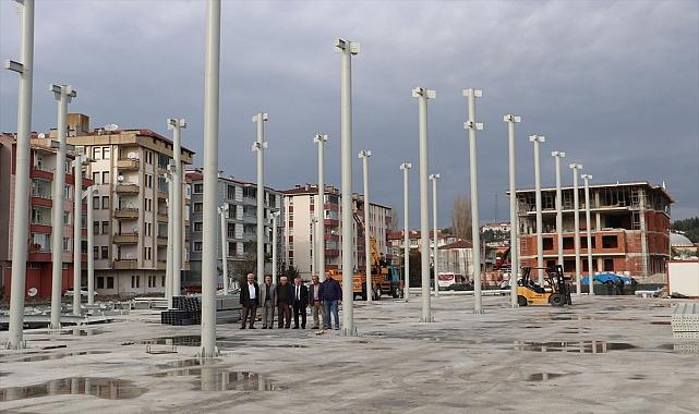 Havza'da Yöresel Ürün ve Kapalı Pazaryeri'nin inşası sürüyor