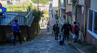 Mahallelerde mıntıka temizliği