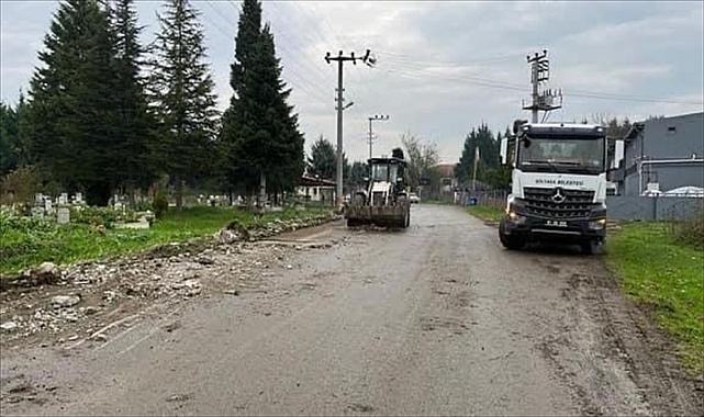 Mezarlıklarda çevre düzenlemesi yapılıyor