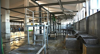 Modern belediye mezbahanesi hizmet vermeye devam ediyor