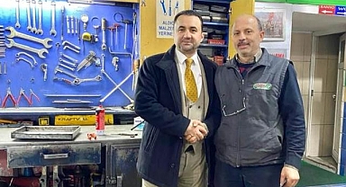 Tanrıverdi, ziyaretlerini sürdürüyor