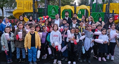 Trafik eğitim parkuru ve çocuk sokağı açıldı