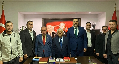 Ülkü Ocakların Mhp'ye Ziyaret