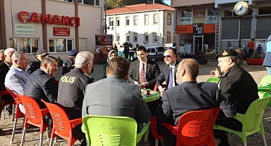 Vali Serdengeçti Çanakçı'daydı