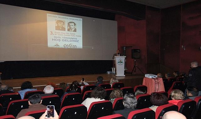 Devrek'te şiir ve öykü yarışması ödülleri sahiplerine verildi