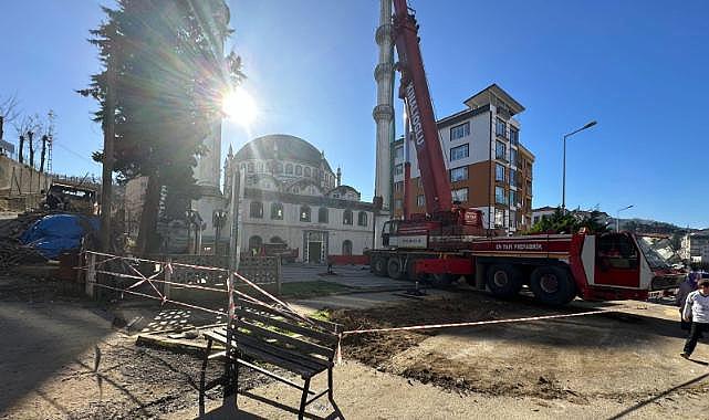 Keşap 'da o cami yeniden yapılacak