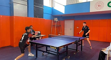 Masa tenisi il birinciliği heyecanı başladı