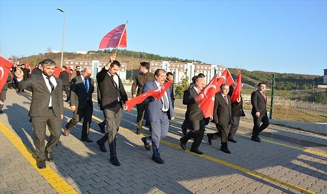 "Teröre Karşı Omuz Omuza" yürüyüşü düzenlendi