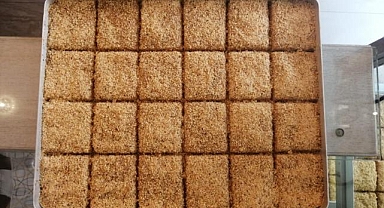 Tescilli lezzet:Giresun fındık ezmeli kadayıf tatlısı 