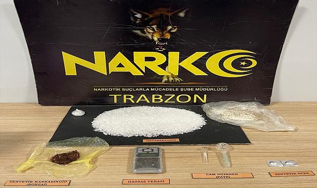 Trabzon'da uyuşturucu operasyonunda 2 şüpheli yakalandı