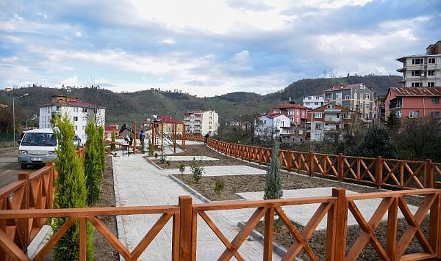 Yeni park projeleri uygulanıyor