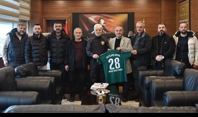 Batlamaspor'dan Giresun Emniyet Müdürü'ne ziyaret