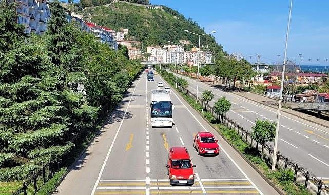 Giresun'da araç sayısı 104 bin 541 oldu