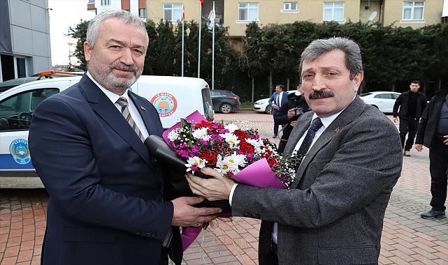 Samsun Valisi Orhan Tavlı 19 Mayıs ilçesinde ziyaretlerde bulundu