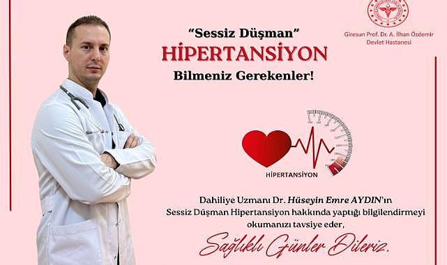 Sessiz düşman hipertansiyon!