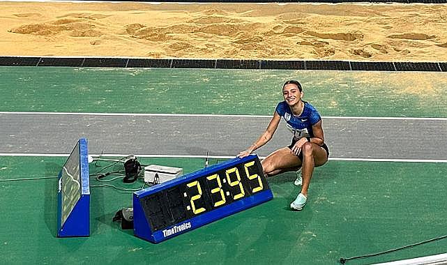 Sıla Koloğlu'ndan Atletizm’de Türkiye Rekoru