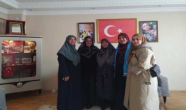 TDV Espiye Şubesi üyelerinden şehit ailesine ziyaret