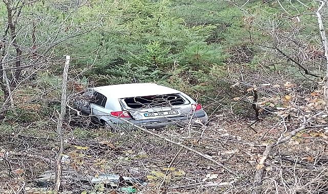 Trafik kazasında 1 kişi yaralandı