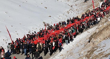 TÜGVA Giresun gençliği Sarıkamış'ta