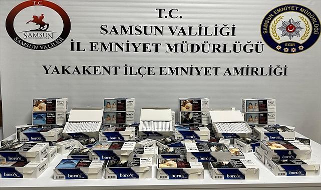 Tütün ve sigara kaçakçılığı operasyonunda 2 şüpheli yakalandı