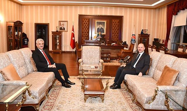 Vali Serdengeçti'den, Kırıkkale Valisine ziyaret