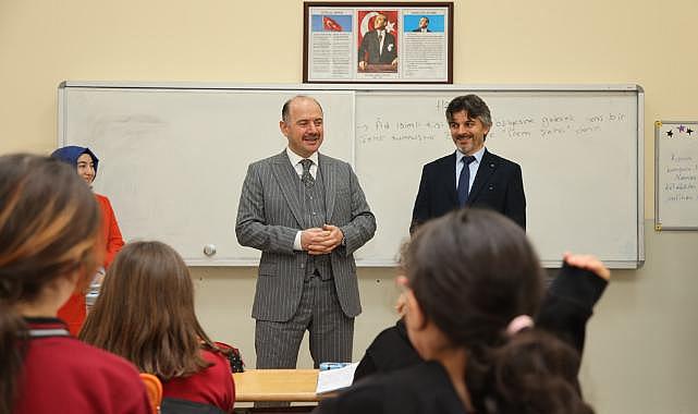 Vali Serdengeçti'nin okul ziyaretleri hız kesmiyor