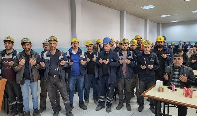34 yıl önce ölen 68 maden işçisi anıldı
