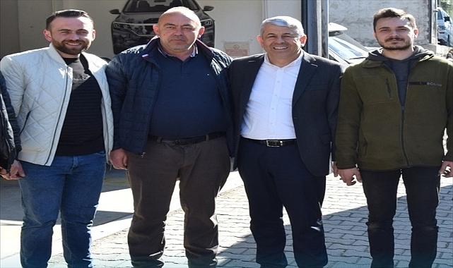 Başkan Karadere'den esnaf ziyareti