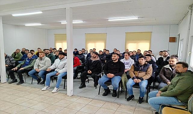 GMİS yöneticileri, TTK'de işbaşı yapan madencilerle bir araya geldi