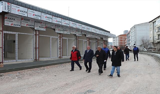 Havza Rezerv Yapı Projesi'nde yer teslimi yapıldı
