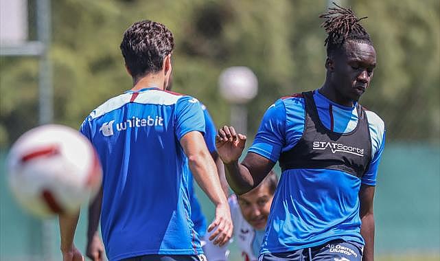 Trabzonspor'da, Fatih Karagümrük maçı hazırlıkları sürüyor