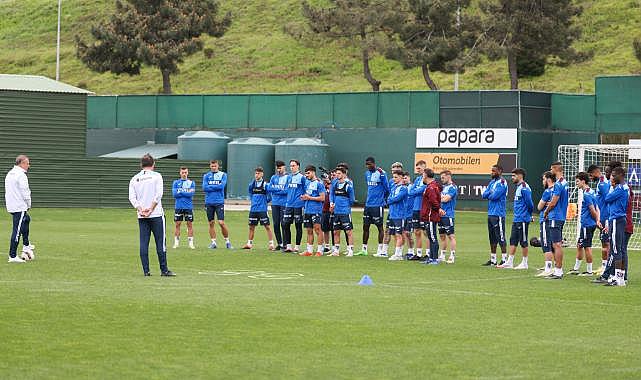 Trabzonspor, Fatih Karagümrük maçı hazırlıkları başladı