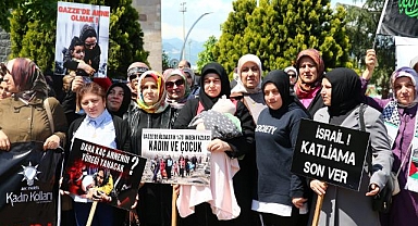 AK Parti'li kadınlar Gazzeli anneler için toplandı