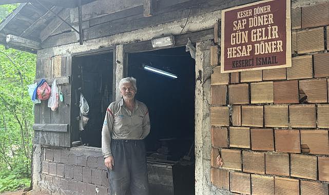 Çocuk yaşta başına geçtiği demir ocağında 50 yılı geride bıraktı