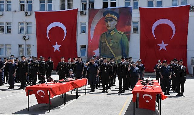 Ordu'da engelli bireyler temsili askerlik yaptı